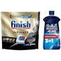 Finish Dishwasher Detergent Ultimate 11 ct, Quantum 14 ct, Jet-Dry Rinse Aid 8.45 oz, or Dishwasher Cleaner, Target App Coupon